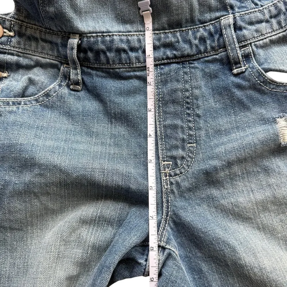 Gap Kids Denim Jean Overalls Coveralls Distressed Size L School Distressed